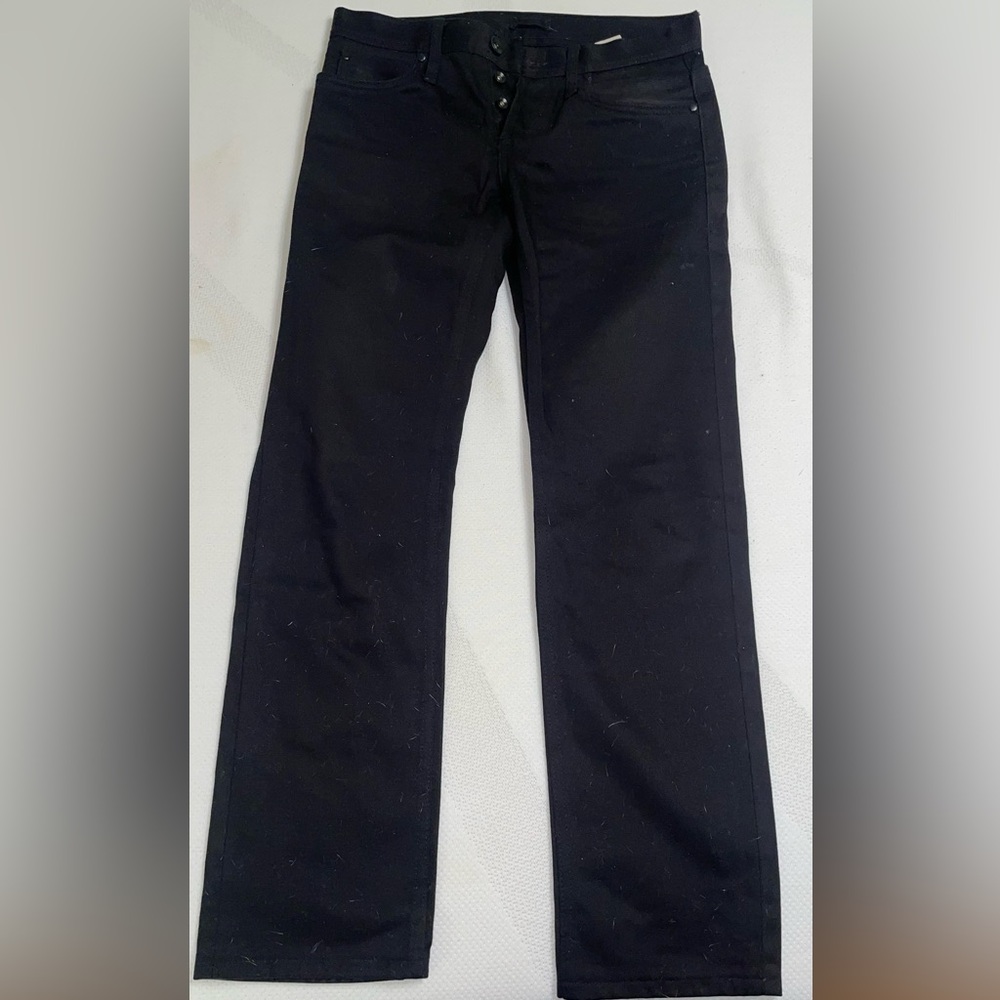 Unbranded Brand UB155 Black Skinny Jeans